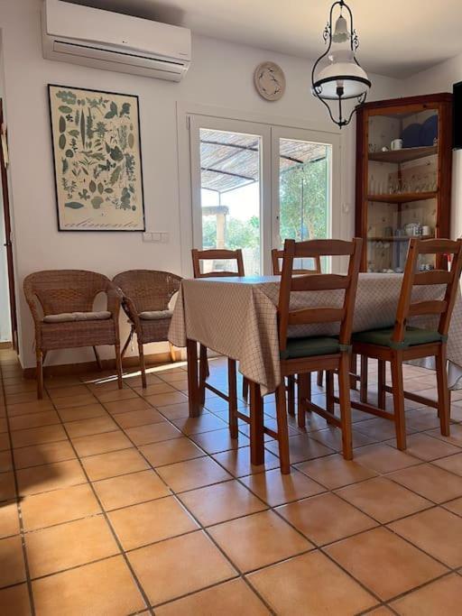 Chalet Con Piscina Sa Rapita Villa Eksteriør bilde
